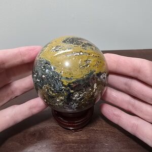 Ocean Jasper Crystal Sphere #E